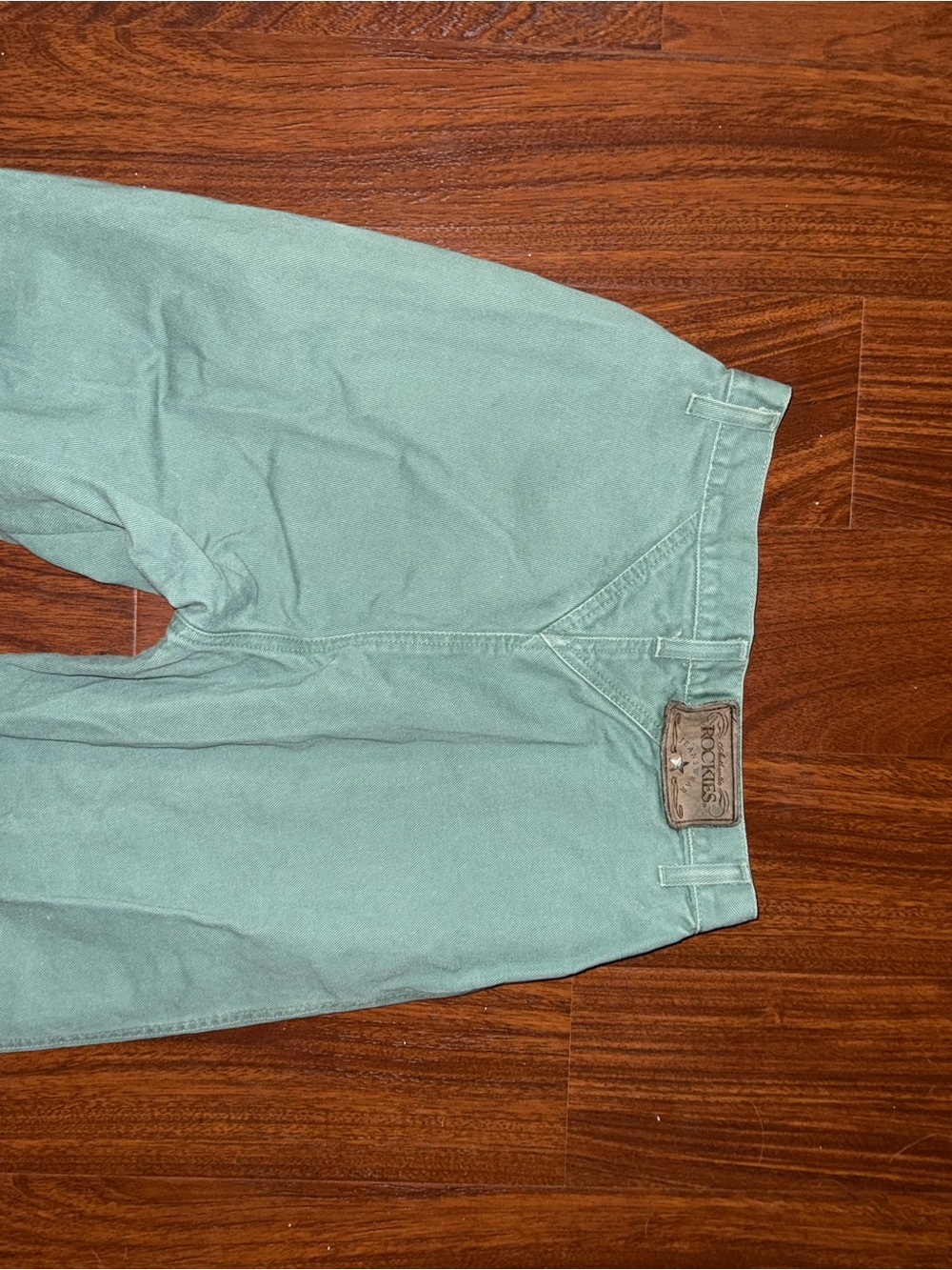 Rockies Bareback Green Jeans